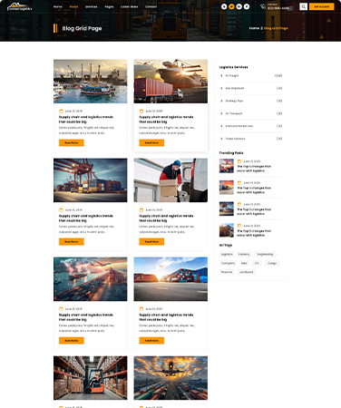landing page