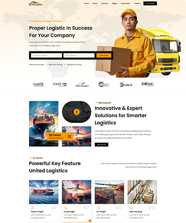 landing page