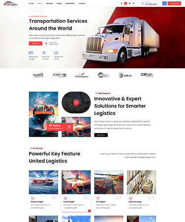 landing page